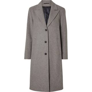 Alma Uldfrakke, Steel Gray, 34
