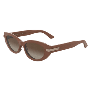 Calvin Klein CK25502S 601 54 Solbriller Kvinder Lyserød - Full Opaque Dusty Rose Pink - 54mm