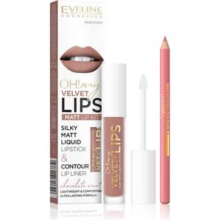 Eveline Cosmetics OH! my LIPS Velvet Læbesæt 11 Cookie Milkshake 1 stk. - 1 stk.