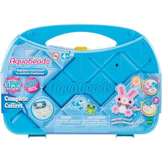 Aquabeads Beginners Carry Case kuffert med 900 vandperler i 24 farver