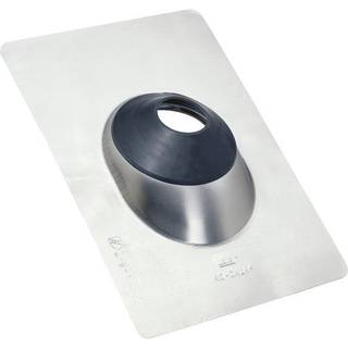 Oatey 1-1/2 tommer til 3 tommer. Galvaniseret all-flash no-calk 11 in. X 14-1/2 in. Basis tag blinkende