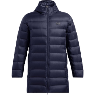 Jakke med hætte Under Armour LEGEND DOWN PARKA-BLU 1385839-410 Størrelse L