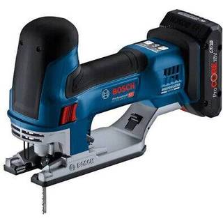BOSCH GST 18V-155 SC (SOLO) Stiksav Li-Ion + L-Boxx (uden batteri og lader)