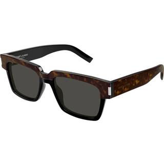 Saint Laurent SL 732/F VADIM Asian Fit 003 55 Solbriller Mænd Tortoiseshell - Dark Tortoise - 55mm