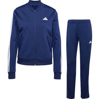 Essentials 3-Stripes træningsdragt - Dark Blue - L