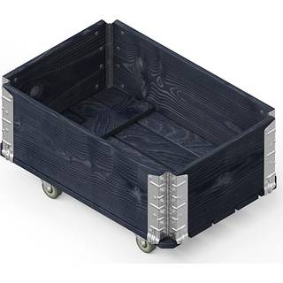 Upyard HerbsBox krydderurtehøjbed, sort, 60 x 40 cm