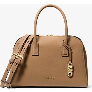 MK Ashton Medium Pebbled Leather Satchel - Natural - Michael Kors - ONE SIZE