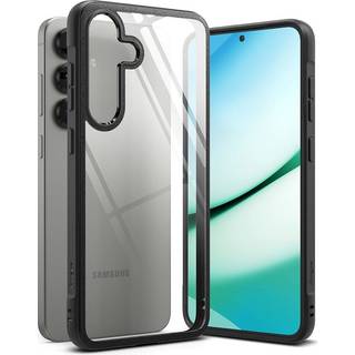 Ringke Fusion Bold Samsung Galaxy S25 Hybrid Cover - Gennemsigtig / Sort