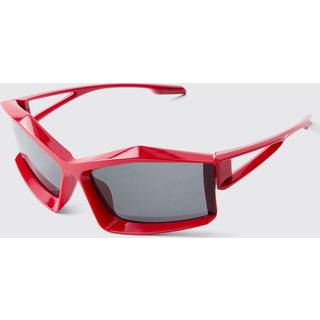 Mens Chunky Red Racing Sunglasses