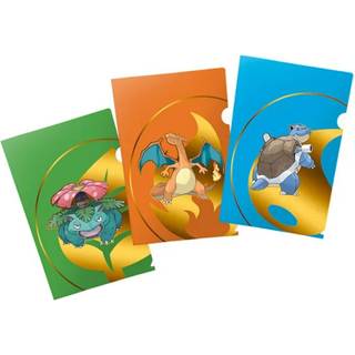 Pokémon Tournament Folios 3-Pack - Charizard Blastoise Venusaur - A4 Pokemon Plastlommer