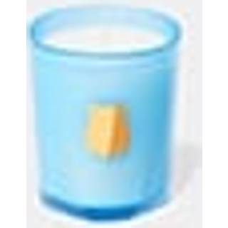 Trudon Candlelight and Scents - 'Versailles' candle, mini in LIGHT BLUE Glass, Vegetal wax