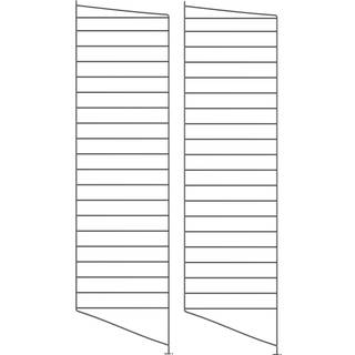 String Gavle Gulv 30x115 Cm 2-pak - Gavle & Beslag Mørkegrå - SF11530-19-2