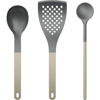 NEW Optima Køkkenredskabssæt 2 3 dele fra Rosti - Humus farve - Nylon