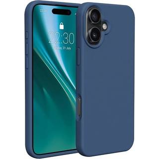 Etteri Silikoneskal til iPhone 16 Plus - Mørkeblå