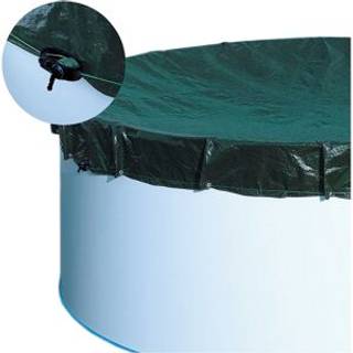 Summer Fun COVINA poolsæt med stålvægge, inkl. sandfilter og stige, antracitgrå, Ø350 x 90 cm