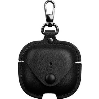 Airpods 4 Kunstlæder Cover - Sort