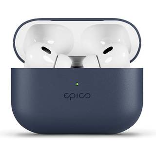 Epico AirPods Pro (2. Gen.) Cover - Ægte Læder - Blå