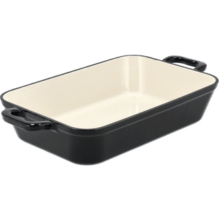 Nordwik Nordwik ovnfast form i støbejern, 33x22 cm Sort