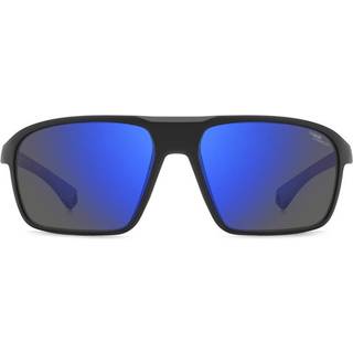 Polaroid PLD 7058/S Polarized 0VK/QG 64 Solbriller Mænd Black - Matte Black - 64mm