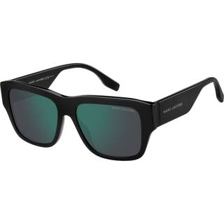 Marc Jacobs Mand MARC 842/S 807/MT Solbriller Acetat Sort Grøn Firkantet Normal Spejl