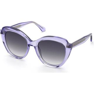 Twinset Kvinde STW070V 09PX Solbriller Acetat Violet Blå Sommerfugl Normal Skygge