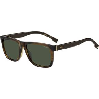 BOSS 1759/G/S Asian Fit Polarized EX4/UC 57 Solbriller Mænd Brun - Shiny Brown Horn - 57mm