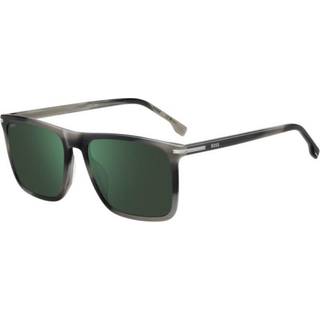 BOSS 1750/G/S Asian Fit 2W8/MT 56 Solbriller Mænd Black - Grey Black Horn - 56mm