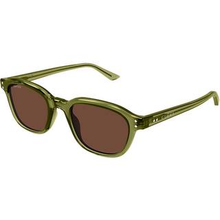 Gucci GG1892S 004 50 Solbriller Mænd Grøn - Transparent Green - 50mm