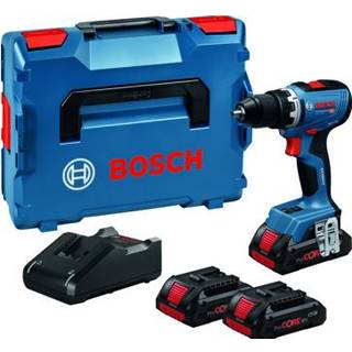 Bore-/Skruemaskine Gsr18V-65 3X4Ah Pc Lb Bosch