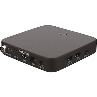 Stærk DVB-T2/C Wi-Fi 4K Google TV-mediaboks med Chromecast og Android TV