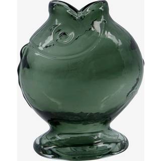 House Doctor Hdfish Vase 17,5 Cm Smoked Grey - Vaser Glas Røggrå - 202109203
