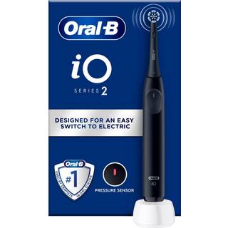 Oral-B iO2 elektrisk tandbørste 612272 (Nattesort) - På lager i butik