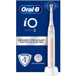 Oral-B iO2 elektrisk tandbørste, Calm Pink ➞ På lager - klar til levering og afhentning