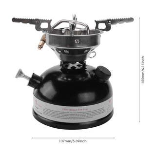 Camping benzinkomfur bærbart udendørs komfur minikomfur køkkengrej