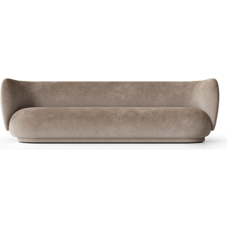 Rico Sofa 4 - Faded Velvet - Beige
