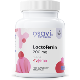 Lactoferrin, 200 mg - 30 kapsler