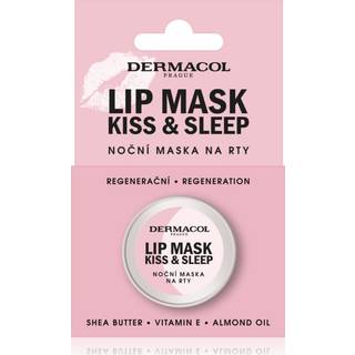 Dermacol Kiss & Sleep Sovemaske til læber dufte White Chocolate 12 g - 12 g