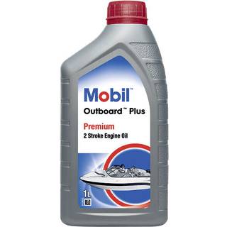 Mineralolie til 2-takt påhængsmotorer Mobil Outboard Plus, API TC &amp; NMMA TC-W3, 1 liter