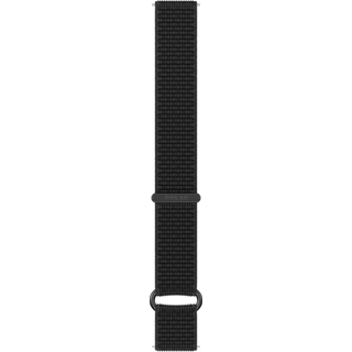 Polar Wristband Hook & Loop Nylon 22mm Black, Svart, S/M