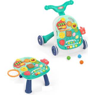 PlayGro 2-in-1 Gåvogn & Aktivitetsbord 20 Måneder