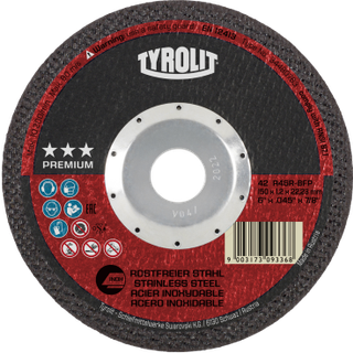 Skæreskive Prem. DeepCutProt. 42 ø150×1,2 A46R-BFP