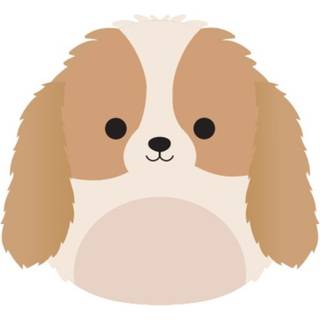 Squishmallows Fuzz A Mallows Bamse Adela Basset 40 cm