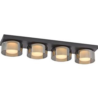 Paul Neuhaus LED-loftlampe Rika, 70 cm, glas, dæmpbar