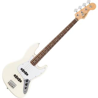 Fender Standard Jazz Bass LRL Olympic White 4-strenget basguitar