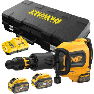 Dewalt DCH911X3-QW 54V XR Flexvolt Nedbrydningshammer med 3 stk. 9,0Ah batteri og lader