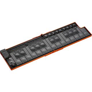 Korg nanoKEY Fold Master-Keyboard Lava Orange