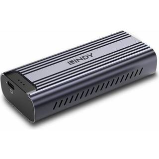 Lindy Kabinet, USB 4 Gen Dual M.2 NVMe SSD | PRIS-MATCH
