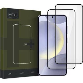 Samsung Galaxy S25+ Hofi Premium Pro+ Skærmbeskyttelse Hærdet Glas - 9H - 2 Stk. - Sort Kant