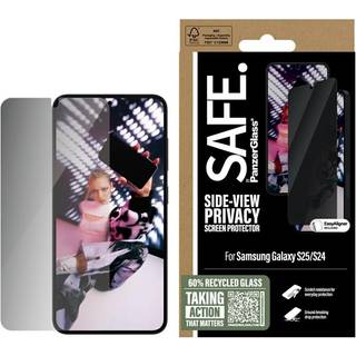 SAFE. by PanzerGlass Privacy Screen Protector Samsung Galaxy S25 | Ultra-Wide Fit