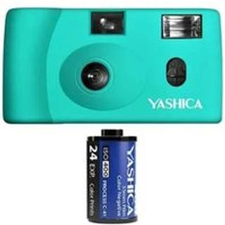 YASHICA MF-1 Snapshot Art Camera - Turquoise
